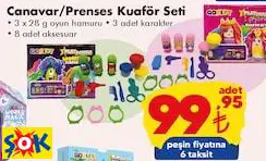 CANAVAR/PRENSES KUAFÖR SETİ OYUNCAK